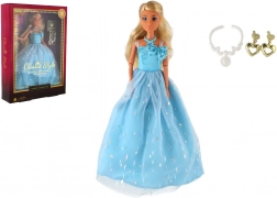 bambola Anlily snodata con abito da sera 30 cm