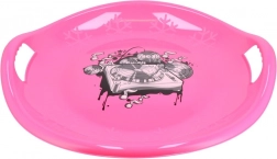 Disco da neve Baby Mix 60 cm Snowflake Music rosa