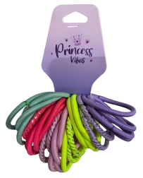 PINK set di elastici per capelli mix di colori, 30 pz