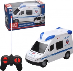 Auto della polizia telecomandato