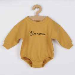 Body jogger da neonato baggy Koala Dreamer senape