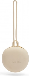 Custodia in silicone per ciuccio NEW BABY beige