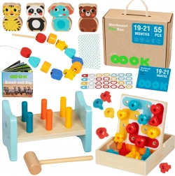 Scatola educativa Montessori per bambini 19-21 mesi - TOOKY TOY