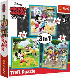 Puzzle 3 in 1 MICKEY MOUSE e amici