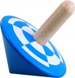 DETOA trottola in legno – blu