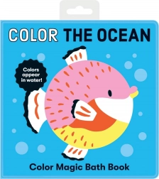 Mudpuppy Libretto da bagno Colorare l’oceano