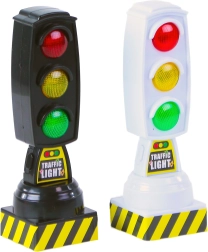 Semaforo per bambini con luce e suono, 13 cm