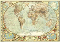 Puzzle Mappa del Mondo 2000 Pezzi