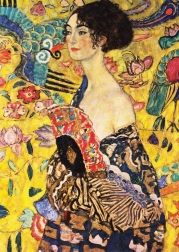 ENJOY puzzle La Signora con il Ventaglio di Gustav Klimt 1000 pezzi