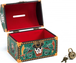 Salvadanaio Cassa del Tesoro Pirata DJECO