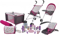 Grande set di accessori per bambole, 21 pz