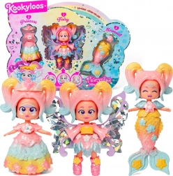 KookyLoos Fairytale Rainbow 3 in 1 – fata, sirena e principessa