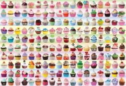 Puzzle EUROGRAPHICS cupcake colorati 2000 pezzi