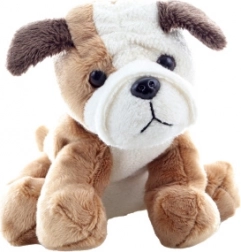 Bulldog di peluche 15 cm