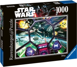 Puzzle Ravensburger STAR WARS: cabina di pilotaggio del TIE Fighter 1000 pezzi