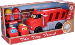 Set di automezzi dei pompieri con effetti 4 pezzi