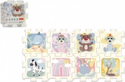 Puzzle da pavimento in schiuma BOBASKI I MIŚ per neonati 0+