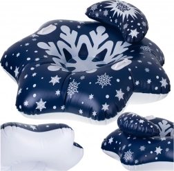Tubone da neve gonfiabile a stella 110 cm
