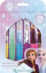 Pennarelli a soffio Frozen – set creativo per bambini