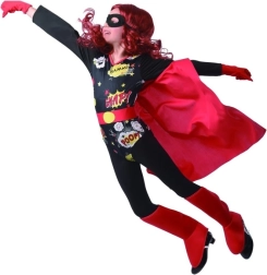 Costume da supereroina per bambini 130–140 cm