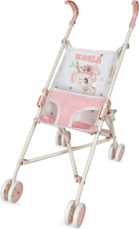 Passeggino pieghevole per bambole koala 56 cm