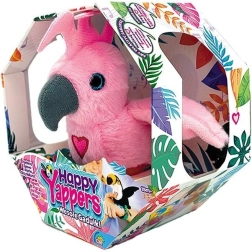Happy Yappers Allegri Chiacchieroni kakadù interattivo di peluche con ripetizione e canto