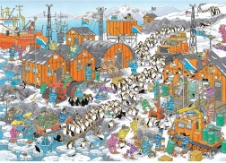 Puzzle JUMBO Jan van Haasteren – Spedizione al Polo Sud, 1000 pezzi