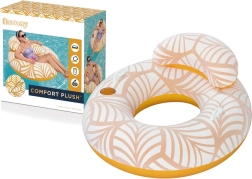 Ciambella da nuoto con schienale 1,18 m arancione