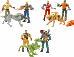 The Corps soldati con armi e animale