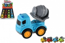 Set di macchinine da cantiere a frizione 9 cm – 4 tipi