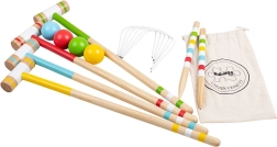Croquet da giardino in legno per bambini BIGJIGS TOYS