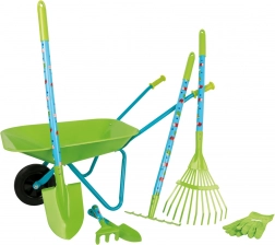 2Kids Set da giardino per bambini con carriola