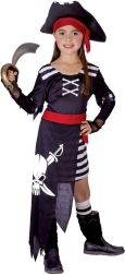 Costume di Carnevale Piratessa per bambini