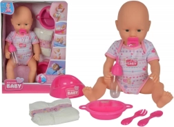 Neonato con accessori