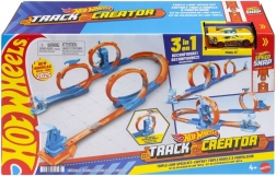 pista hot wheels track creator – tre loop