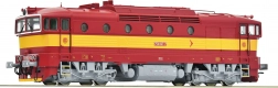 Roco locomotiva diesel 754 Brejlovec ČSD/ČD H0