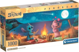 Puzzle panoramici Lilo & Stitch – falò notturno 1000 pezzi