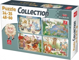 Puzzle Amici Animali 4in1