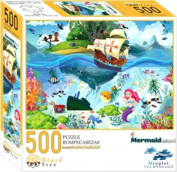 Puzzle Brain Tree Sirena 500 Pezzi