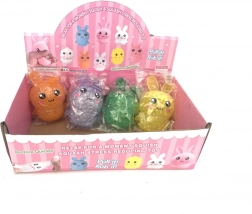 giocattolo antistress scherzoso da schiacciare coniglio 10×7 cm