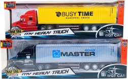 Camion in metallo Mega Truck con semirimorchio