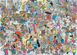 Puzzle Dal Parrucchiere 1000 pezzi di Jan van Haasteren