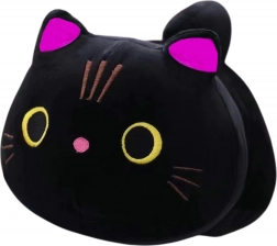 Gatto di peluche nero 18 cm