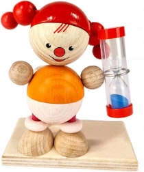 Clessidra Hess bambola Lucia per misurare il tempo per la pulizia dei denti