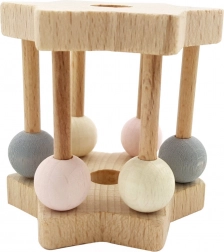 Sonaglio stella rosa