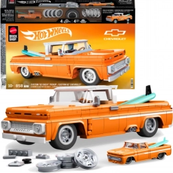 Set di costruzione HOT WHEELS Elite Brick Shop Custom ’62 Chevrolet, 858 pezzi
