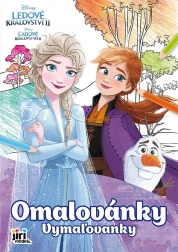 Libro da colorare A4 Frozen 2 – Il regno di ghiaccio