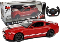 Auto da corsa radiocomandato Ford Shelby GT500 1:14 – rosso
