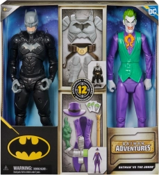Batman e Joker – action figure 30 cm con equipaggiamento speciale