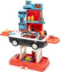 Set barbecue per bambini 2 in 1 BABY MIX con ruote